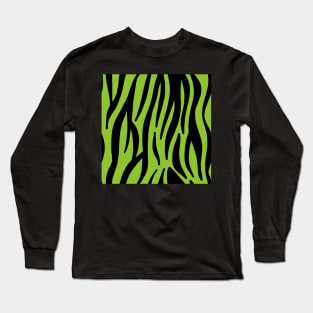 Green Zebra Long Sleeve T-Shirt